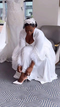Rimma Long Silk Bridal Robe