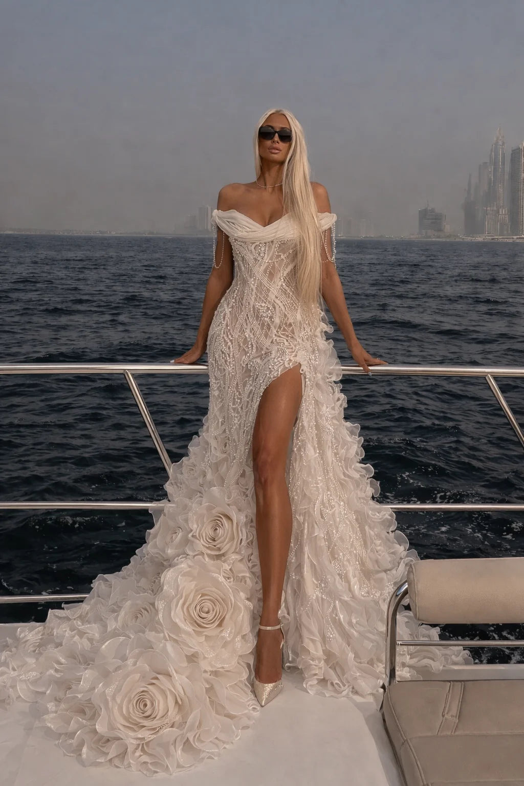 WEDDING DRESS ESTER With VEIL DEPOSIT