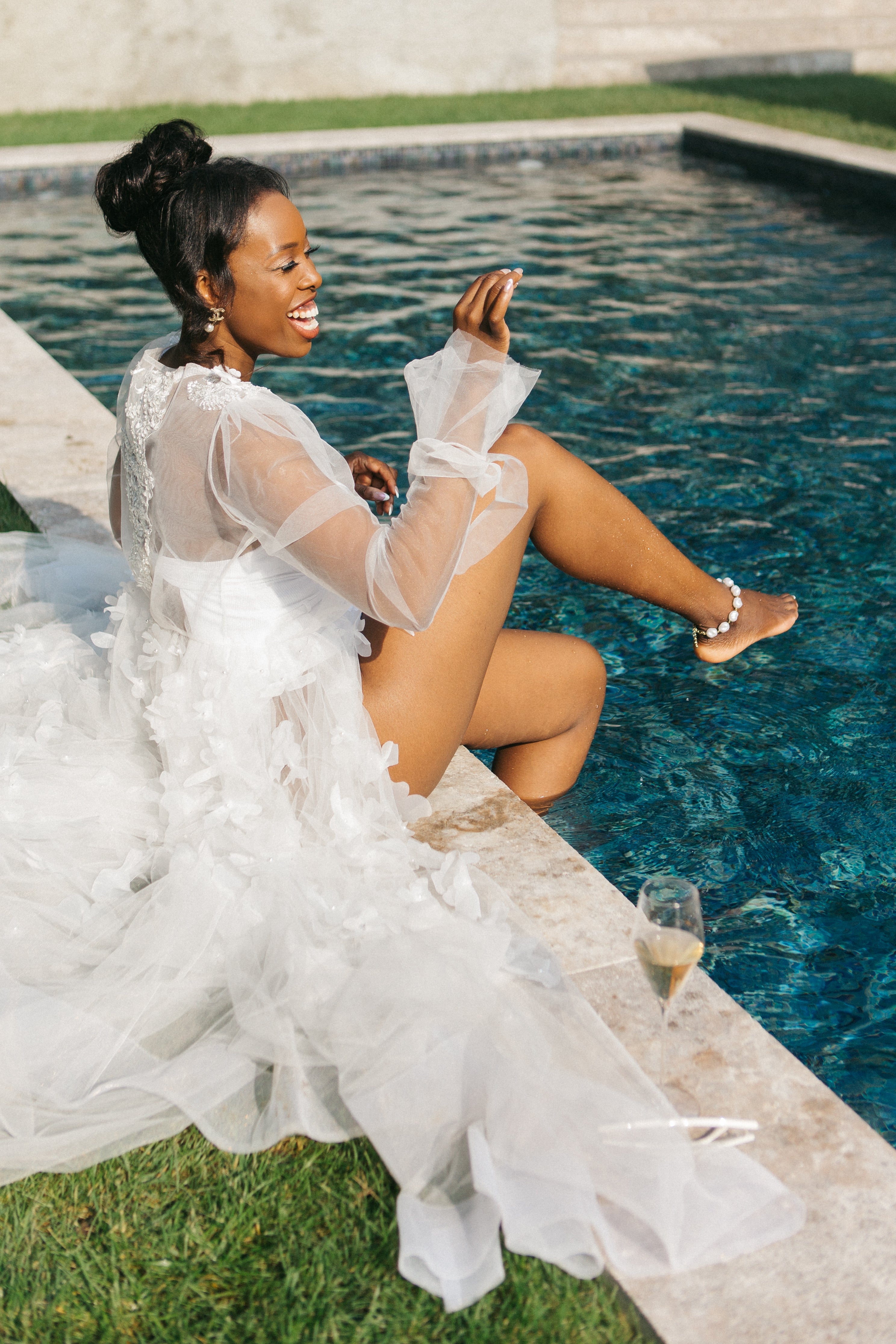 ADELINA Luxury Bridal Robe