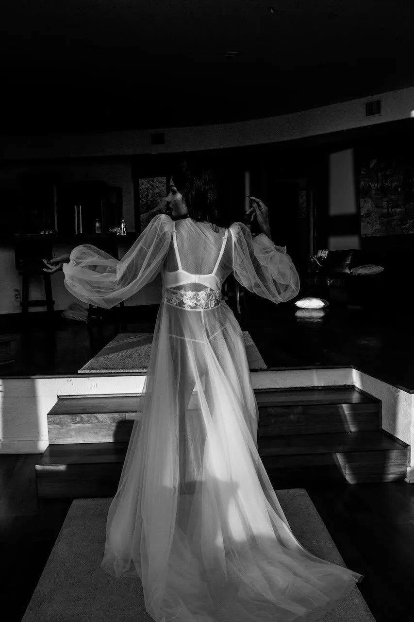 AMINA Luxury Bridal Robe