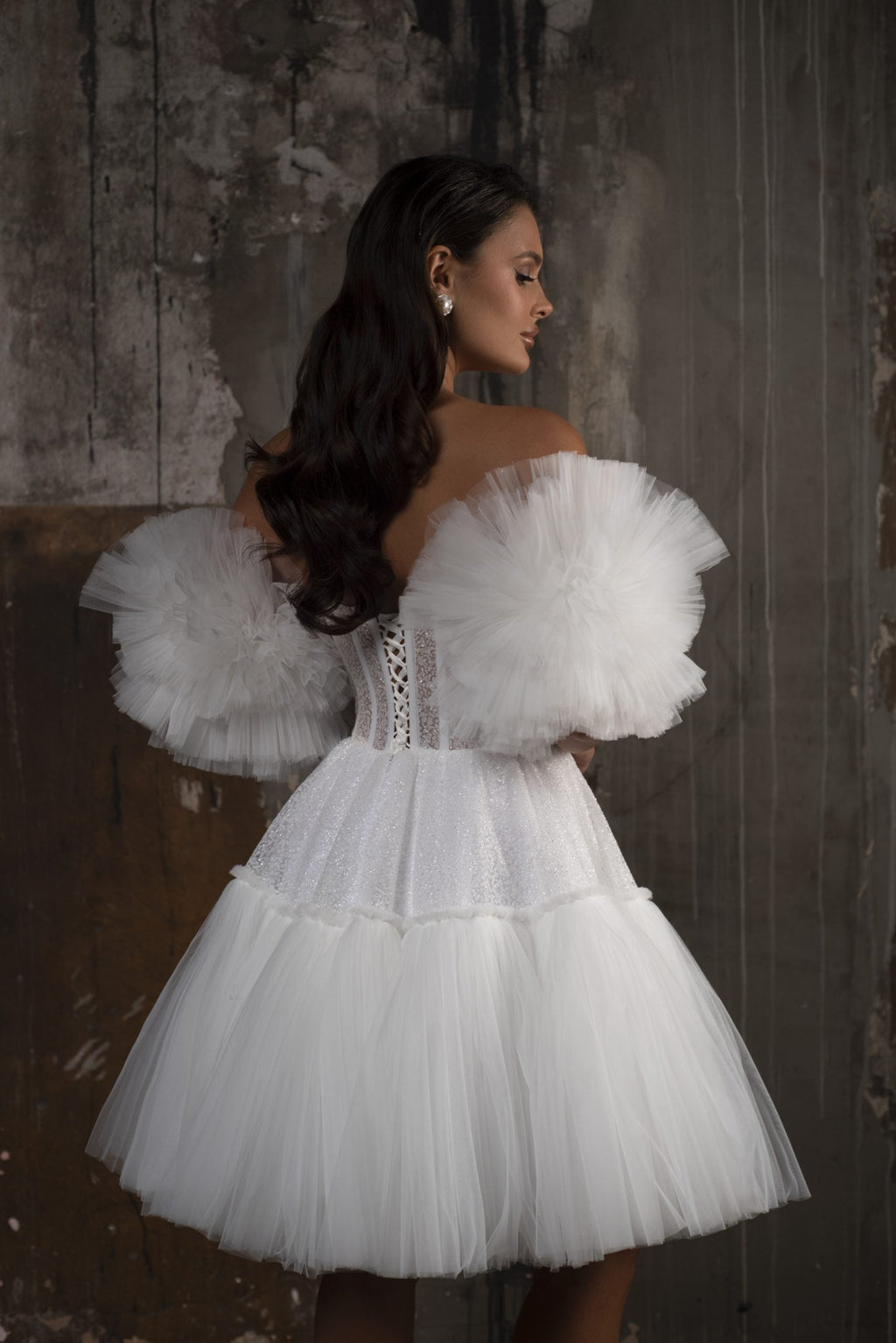 Joddie Luxury White Mini Dress