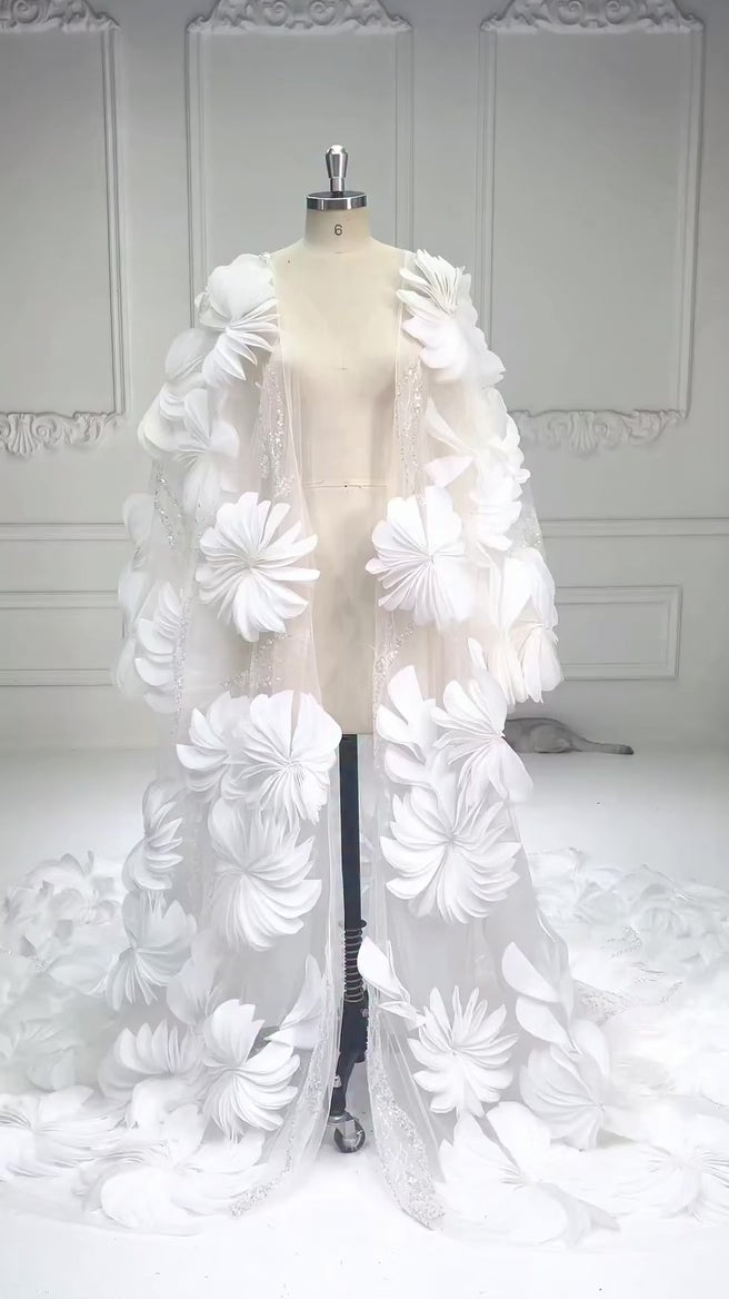EMRATA Luxury Couture Bridal Robe